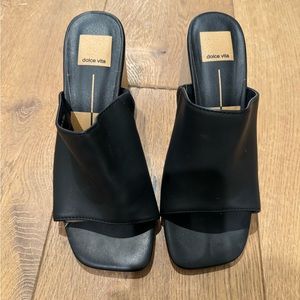 Dolce Vita wooden block heels / size 7.5